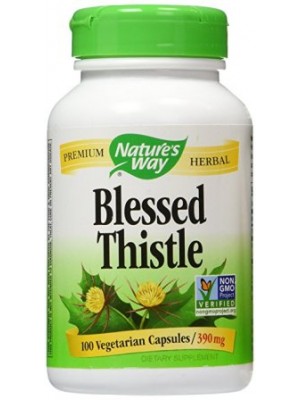 Blessed Thistle 390 mg. 100 capsules